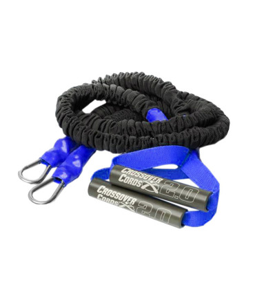 CROSSOVER SYMMETRY : SANGLES DE RESISTANCE ELASTIQUE - BLEU 11KG