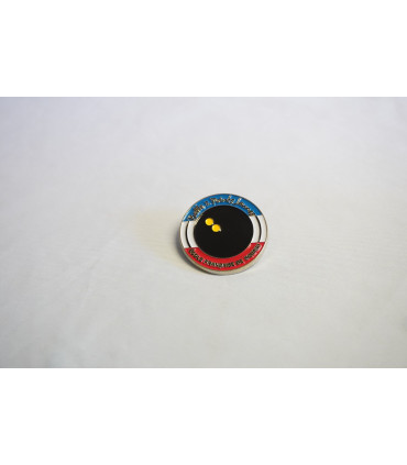 Médaille Balle 2 Points Jaunes Mini Squash Ecole de Squash Française