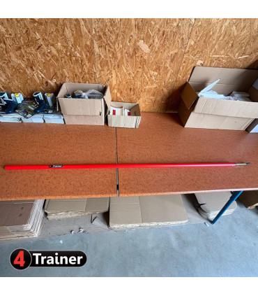 PIQUETS SLALOM - Pointe Acier Rouge - LOT DE 5 - 160cm - 4TRAINER