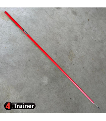 PIQUETS SLALOM - Pointe Acier Rouge - LOT DE 5 - 160cm - 4TRAINER