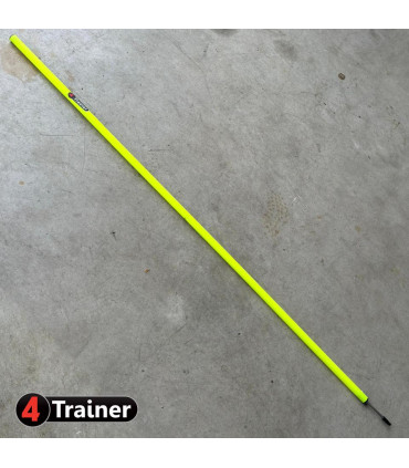 PIQUETS SLALOM - Pointe Acier Jaune - LOT DE 5 - 180cm - 4TRAINER