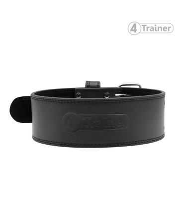 Ceinture de Force en Cuir - HALTÉROPHILIE - 4TRAINER