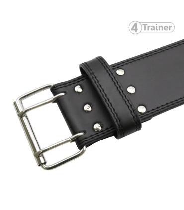 Ceinture de Force en Cuir - HALTÉROPHILIE - 4TRAINER
