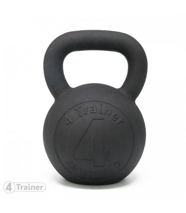 Kettlebell 48KG - BL4CK IRON - 4TRAINER