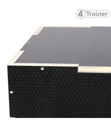 PLYOBOX 3 en 1 - Surface Anti-Dérapante - 4TRAINER