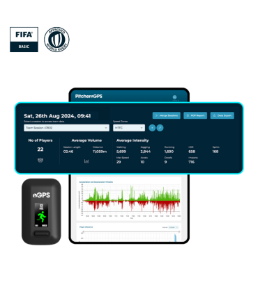 GPS PITCHERO - Pack Équipe - 15GPS - 1 an abo + Valise chargement