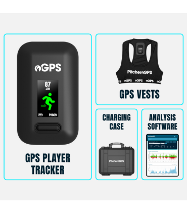 GPS PITCHERO - Pack Équipe - 10GPS - 1 an abo + Valise chargement