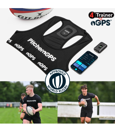 GPS PITCHERO - Pack Joueur Solo - 1 an d'abonnement offert - Brassard L