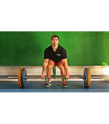 Mini Bande Elastique - Powerband Medium - Vert - 4TRAINER