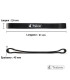 Mini Bande Elastique - Powerband Light - Noir - 4TRAINER