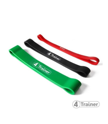 Mini Bande Elastique - Powerband Light - Noir - 4TRAINER