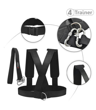 HARNAIS DE RÉSISTANCE - Sangle 1,60m pour Sled - 4TRAINER