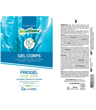 PACK REBUILDING MILO + GEL DE CORPS BIO FRIOGEL 150ML