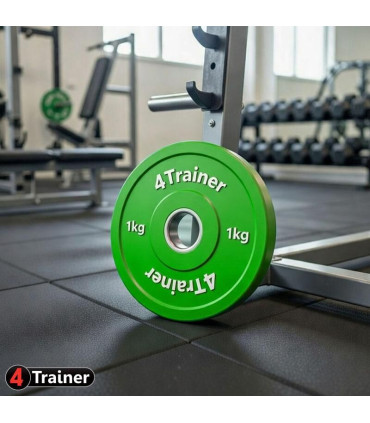 Mini Disque Olympique - Bumper - 1KG - 4TRAINER
