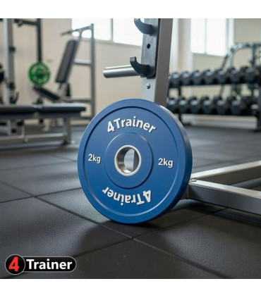 Mini Disque Olympique - Bumper - 2KG - 4TRAINER