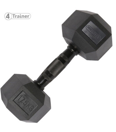PACK HALTÈRES - 5 à 20KG avec Rack - 6 Paires (5, 10, 12.5, 15, 17.5, 20kg) - 4TRAINER