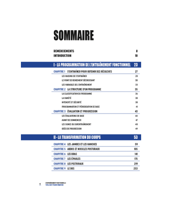 L'ENTRAÎNEMENT FONCTIONNEL 2 - Total Body Transformation - 4TRAINER EDITIONS