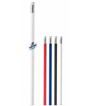 Crayon à papier avec gomme personnalisable