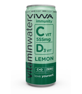 Lot 24 - IMMUNITY C ZERO CAN - VITAMIN WATER