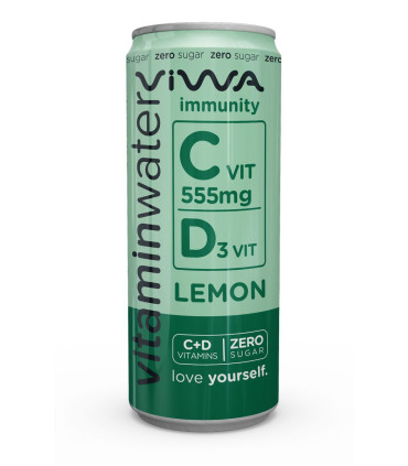 Lot 24 - IMMUNITY C ZERO CAN - VITAMIN WATER