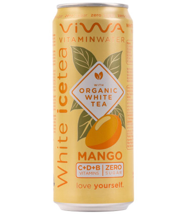 Lot 24 - ICE TEA MANGUE CAN - VITAMIN WATER