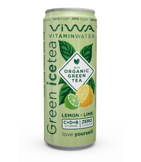 Lot 24 - ICE TEA LEMON CAN - VITAMIN WATER