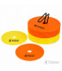 DISQUES DE MARQUAGE SOUPLES - Lot de 20 - 15cm - 2 Couleurs - 4TRAINER