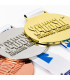 Médaille FFSquash Argent en zamac recyclé – 70 mm