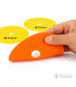 DISQUES DE MARQUAGE SOUPLES - Lot de 20 - 15cm - 2 Couleurs - 4TRAINER