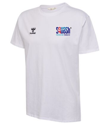 T-shirt de sortie FRANCE Blanc | FFSQUASH