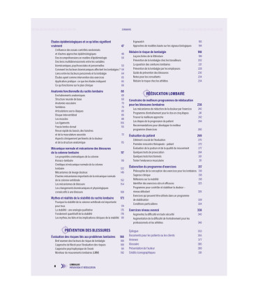Lombalgie - Prévention et Rééducation