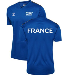 Maillot HMLAUTHENTIC FRANCE Bleu | FFSQUASH