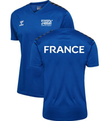 Maillot HMLAUTHENTIC FRANCE Bleu | FFSQUASH
