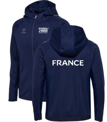 Veste de survêtement FRANCE Marine | FFSQUASH