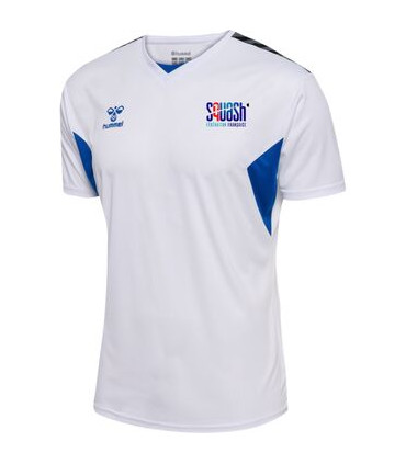 Maillot HMLAUTHENTIC FRANCE Blanc| FFSQUASH