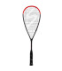 Raquette de squash Salming Cannone rouge et noire