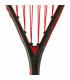 Raquette de squash Salming Powerray noire et rouge