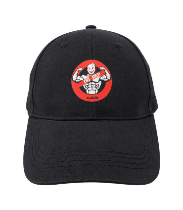 Casquette Noire - Collection NO REP - Série Spéciale - 4TRAINER x ALLBARS