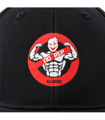 Casquette Noire - Collection NO REP - Série Spéciale - 4TRAINER x ALLBARS