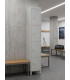 ARMOIRE/VESTIAIRE 4 CASIERS AVEC PIEDS