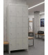 ARMOIRE/VESTIAIRE 12 CASIERS AVEC PIEDS