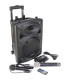 ENCEINTE SONO PORTABLE AUTONOME 8”/20CM AVEC USB-MP3, REC, VOX, BLUETOOTH, 1 MICRO VHF & 1 MICRO FILAIRE - LOTRONIC