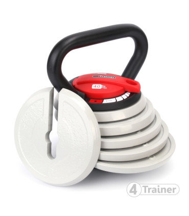 Kettlebell Ajustable - 4 à 18KG - 4TRAINER