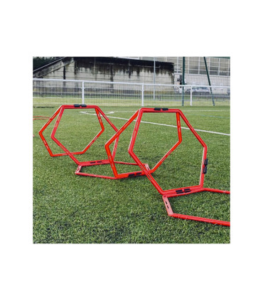 Echelle de Rythme - Lot de 12 Cerceaux Hexagonaux Pro - 4TRAINER