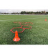 Echelle de Rythme - Lot de 12 Cerceaux Hexagonaux Pro - 4TRAINER