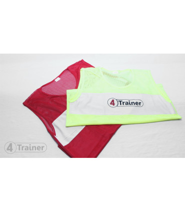 Lot de 5 Chasubles Rouge - 4TRAINER