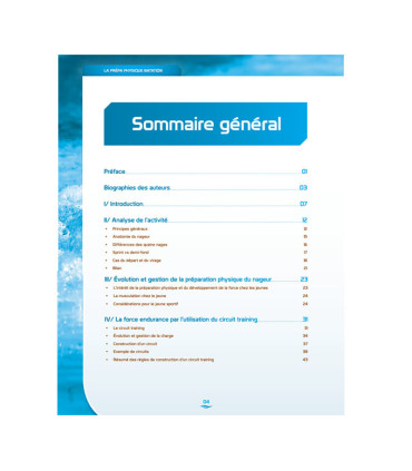 La prépa physique Natation - 4TRAINER Editions