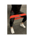 Squat Band - Bande de Résistance en Tissu - Medium - Noir - 4TRAINER