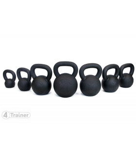 Kettlebell Fullset - BL4CK IRON - 4 à 32KG - 4TRAINER