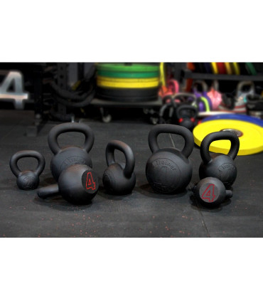 Kettlebell Fullset - BL4CK IRON - 4 à 32KG - 4TRAINER